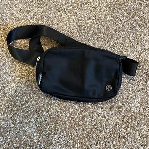 SOLD Black Lululemon Belt Bag